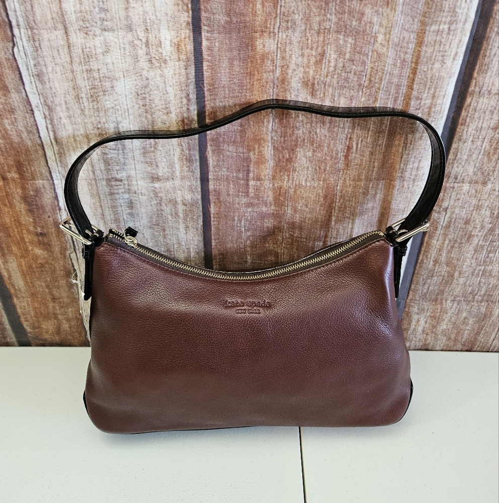 Kate Spade Brown Leather Shoulder Bag